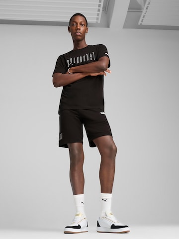 PUMA Normální Sportovní kalhoty – černá