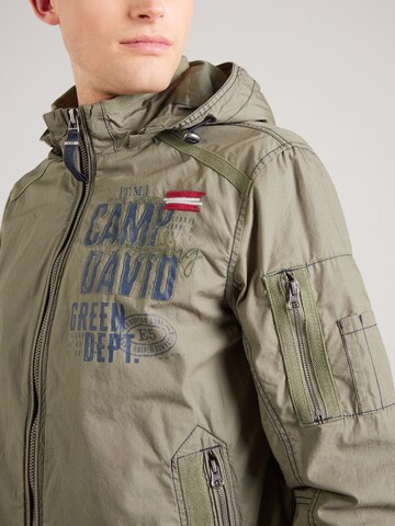 CAMP DAVID - Chaqueta de entretiempo en verde