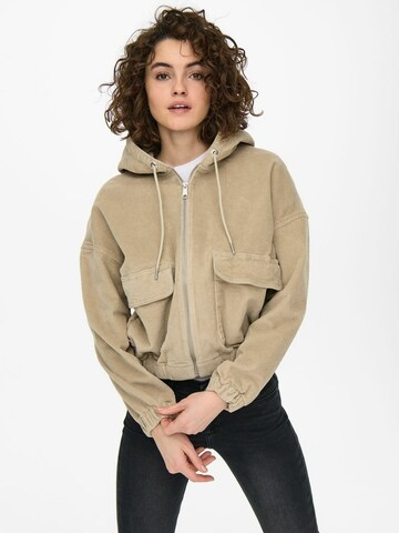 Giacca di mezza stagione 'ONLKenzie' di ONLY in beige: frontale