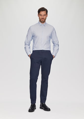 s.Oliver BLACK LABEL Regular fit Zakelijk overhemd in Blauw