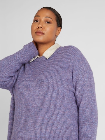 EVOKED Sweater 'LAC' in Purple