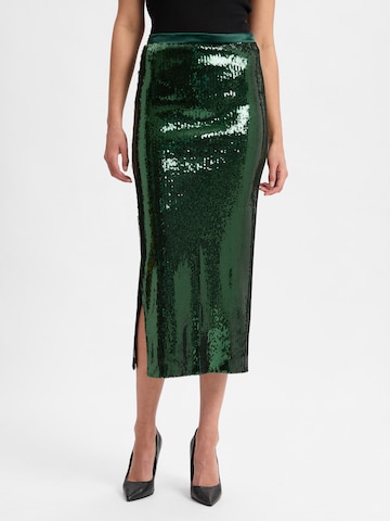 BOSS Skirt 'Eluxia' in Green: front