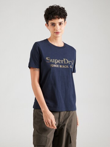 Superdry Shirt 'VENUE' in Blue: front