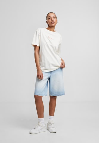 Karl Kani Flared Broek in Blauw