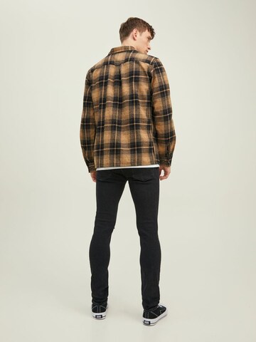 JACK & JONES Skinny Jeans 'JJILiam JJOriginal' in Black