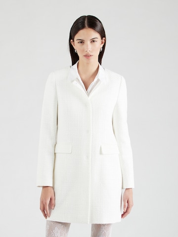 Cappotto di mezza stagione di COMMA in bianco: frontale