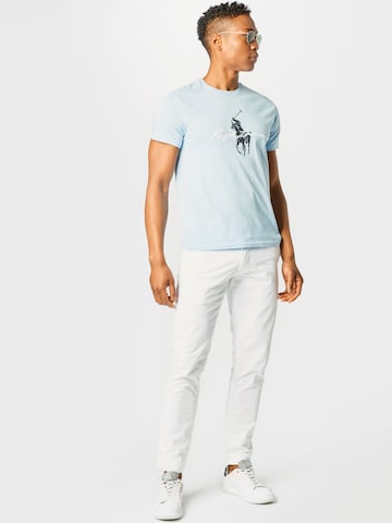 balta Polo Ralph Lauren Prigludęs „Chino“ stiliaus kelnės