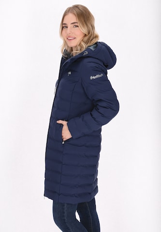 Schmuddelwedda - Sobretudo de inverno em azul: frente