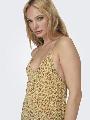 ONLY - Vestido 'Lilja' en amarillo