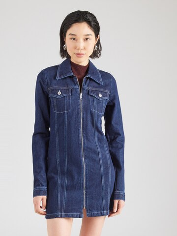 Robe Miss Selfridge en bleu : devant