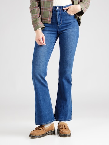 ONLY Flared Jeans 'ONLHenni' in Blauw: voorkant