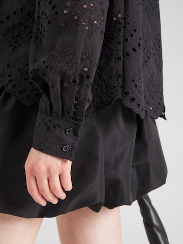 Chemisier 'PCVILDE' PIECES en noir