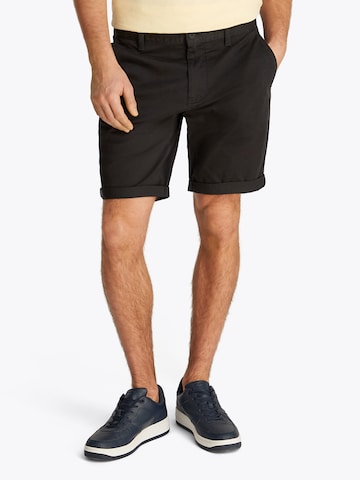 Slimfit Pantaloni eleganți 'SCANTON' de la Tommy Jeans pe negru: față