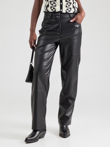 Regular Pantalon TOPSHOP en noir : devant