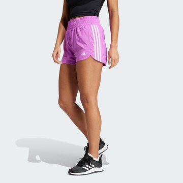 ADIDAS PERFORMANCE Loosefit Sportbroek 'Pacer' in Lila