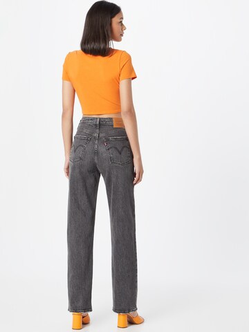 LEVI'S ® Regular Jeans 'Ribcage Straight Ankle' in Black
