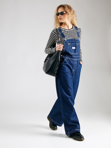 Wide leg Jeans con pettorina di LEVI'S ® in blu