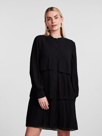 YAS Shirt Dress 'Kalaya' in Black: front