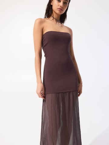 Pull&Bear Kleid in Rot
