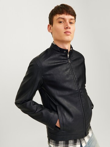 JACK & JONES - Chaqueta de entretiempo 'JJEDylan' en negro