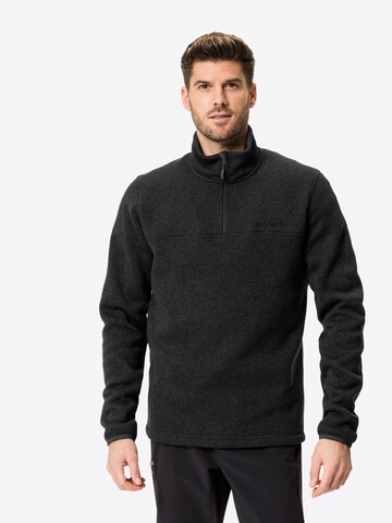 VAUDE Sportpullover 'M Rienza P III' in Schwarz: Vorderseite