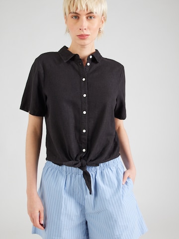 ICHI - Blusa 'IHLINNO' em preto: frente