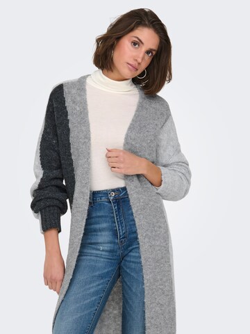 ONLY Kardigan oversize 'ONLGro' w kolorze szary