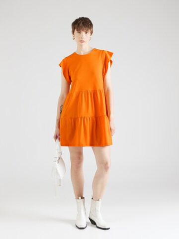 VILA - Vestido de verano 'VISummer' en naranja: frente