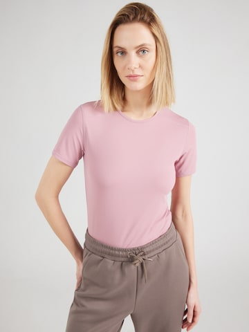 T-shirt fonctionnel 'ONPMILA' ONLY PLAY en rose : devant