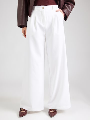 GUESS Wide Leg Laskoshousut 'ANDREE TAILOR' värissä valkoinen: etupuoli
