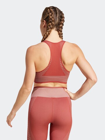 Bustino Reggiseno sportivo di ADIDAS PERFORMANCE in rosso