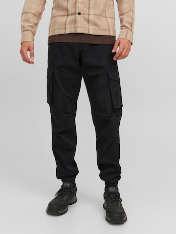 JACK & JONES Tapered Hose 'JPSTKane JJNoah' in Schwarz: Vorderseite