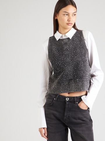 Haut 'PCNoel' PIECES en noir : devant