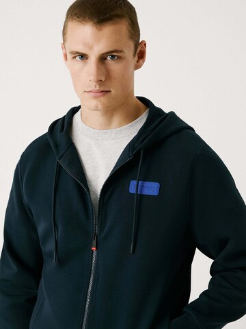 Red Bull Racing x Pepe Jeans Sweatjacke in Blau