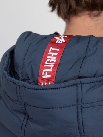 ALPHA INDUSTRIES Funkcionális dzseki - kék