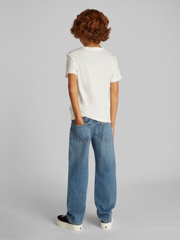 Calvin Klein Jeans Majica | bela barva
