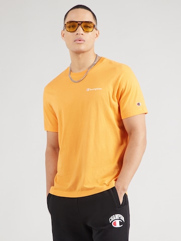 Champion Authentic Athletic Apparel Μπλουζάκι σε πορτοκαλί: μπροστά