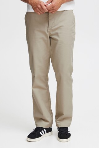 !Solid Wide leg Chino trousers 'Enrico' in Beige: front
