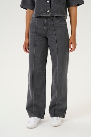 Kaffe Loosefit Jeans 'Khloe ' in Grijs: voorkant