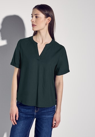 STREET ONE - Blusa en verde: frente