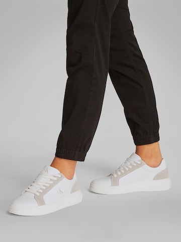 Calvin Klein Jeans Nizke superge | bela barva