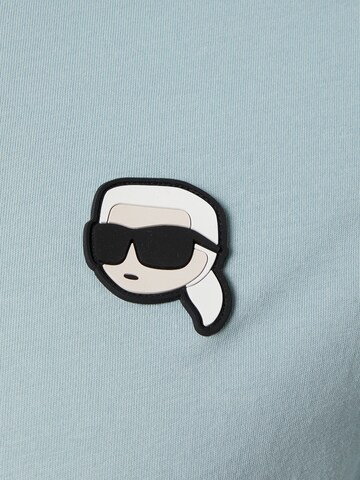 Karl Lagerfeld Tričko – modrá