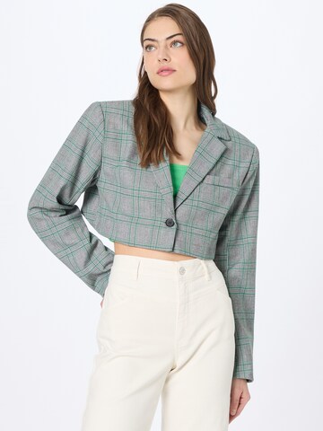 Nasty Gal - Blazer em cinzento: frente