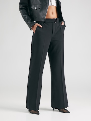 DRYKORN Loosefit Pantalon 'ARGUE' in Zwart: voorkant