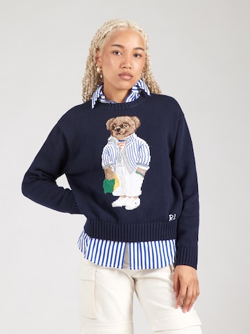 Polo Ralph Lauren Sweater in Blue: front