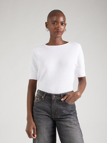 Pull-over 'DODO-PU-DOTTIE' Freequent en blanc : devant