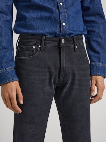 Pepe Jeans Slim fit Jeans 'Stanley' in Black
