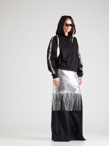 melns Karl Lagerfeld Sportisks džemperis
