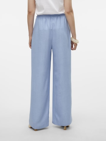 VERO MODA Wide leg Pants in Blue