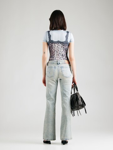 DIESEL Flared Jeans 'HUSH' in Blauw